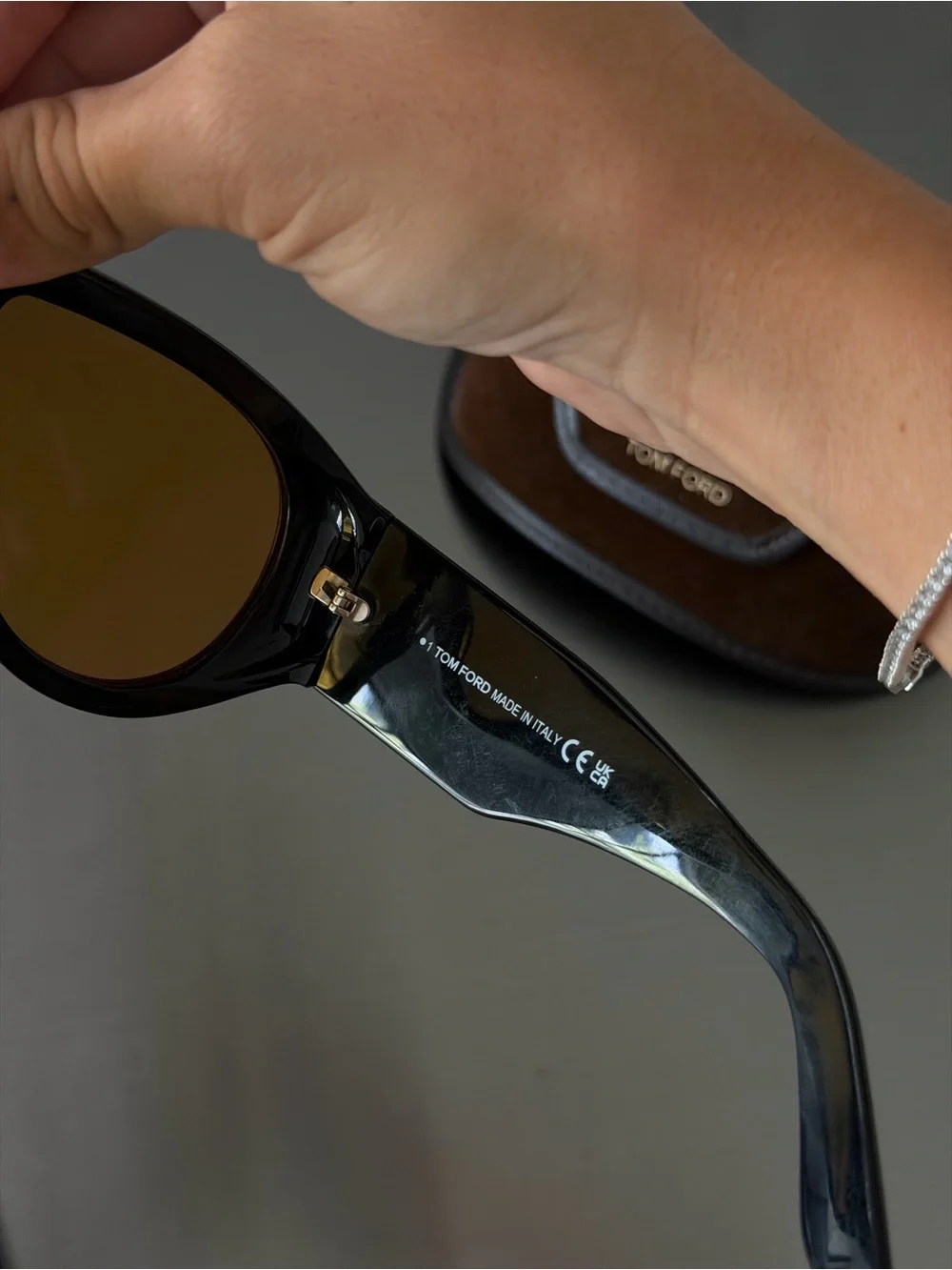 Tom Ford Bronson Pilot Sunglasses FT1044